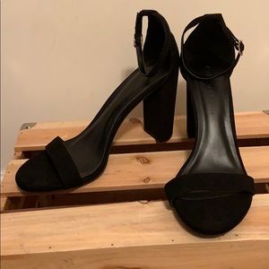 Wild Diva block heel with ankle straps